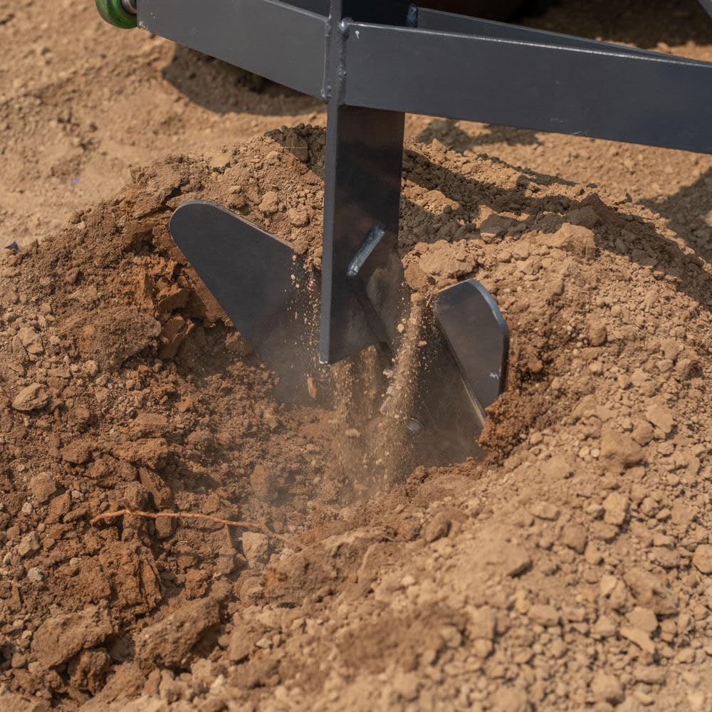 Titan Attachments Middle Buster for Category 1, 3-Point Quick Hitch Tractors, Furrows and Harvests Potatoes